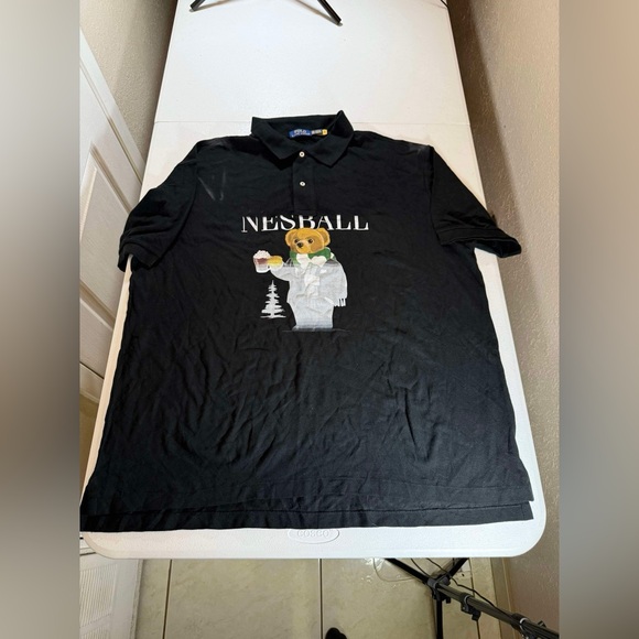 Polo Ralph Lauren Other - New sample Sz 2XB Black Ralph Lauren polo - Bear graphic